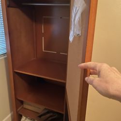 Small Wardrobe. Solid Wood. 25.5x62