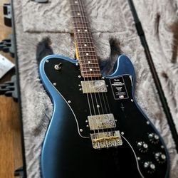 FENDER AMERICAN PROFESSIONAL II TELECASTER DELUXE IN DARK NIGHT 