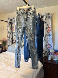 3 Pair Junior Jeans Size 0