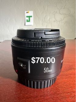 Canon lens 50mm $70.00 good condition
