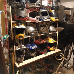 Wyatt's Private Motorcycle ⛑️ Helmets Collection.