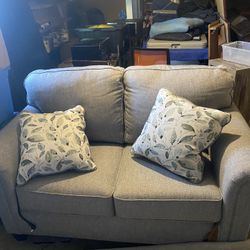 grey couch 