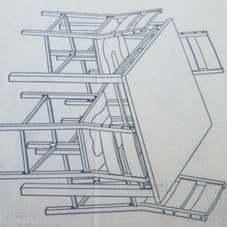 New In Box Dining Room Set High Table And 4  Bar Stools  From Better Home  I Can Ensemble Them If You Want 