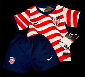 USA World Cup Kids Home Jersey Set