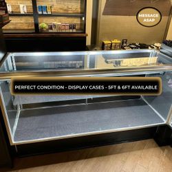 LED Glass Display Showcases – 5ft & 6ft Available
