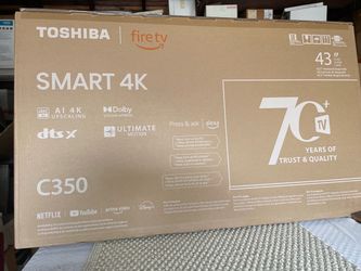 Toshiba 43" C350 4K Smart Fire TV