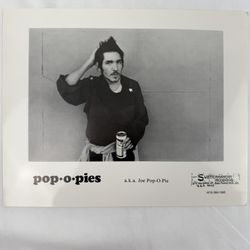 Rare Vintage POP-O-PIES Promo Photo - Joe Pop-O-Pie - Subterranean Records SF Punk