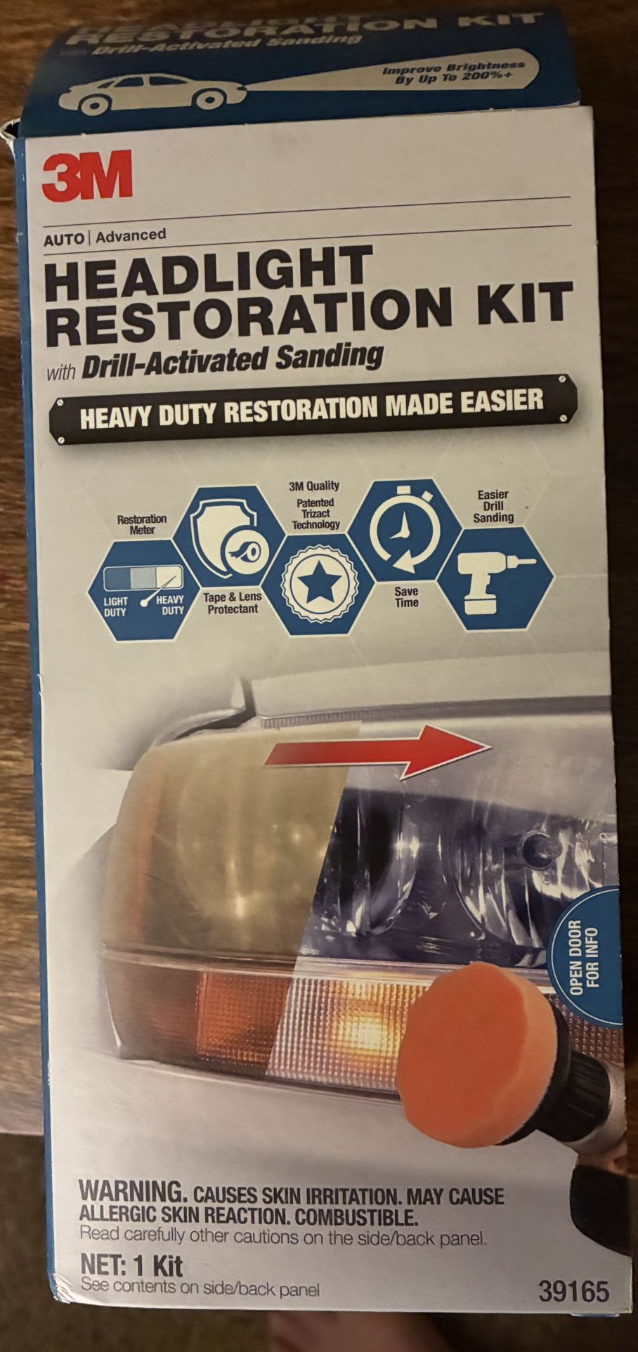 New-In-Box Headlight Restoration Kit