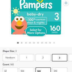 diapers Size 3