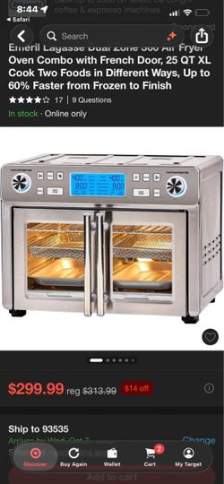 Emeril Lagasse Toaster Oven Air fry