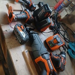 Rigid cordless power tools
