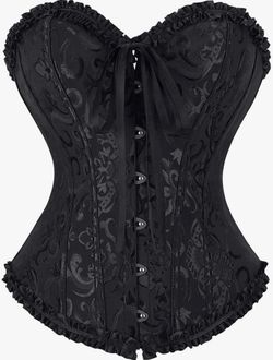 Black Corset Large L