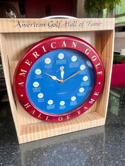 golf themed Clock brand new