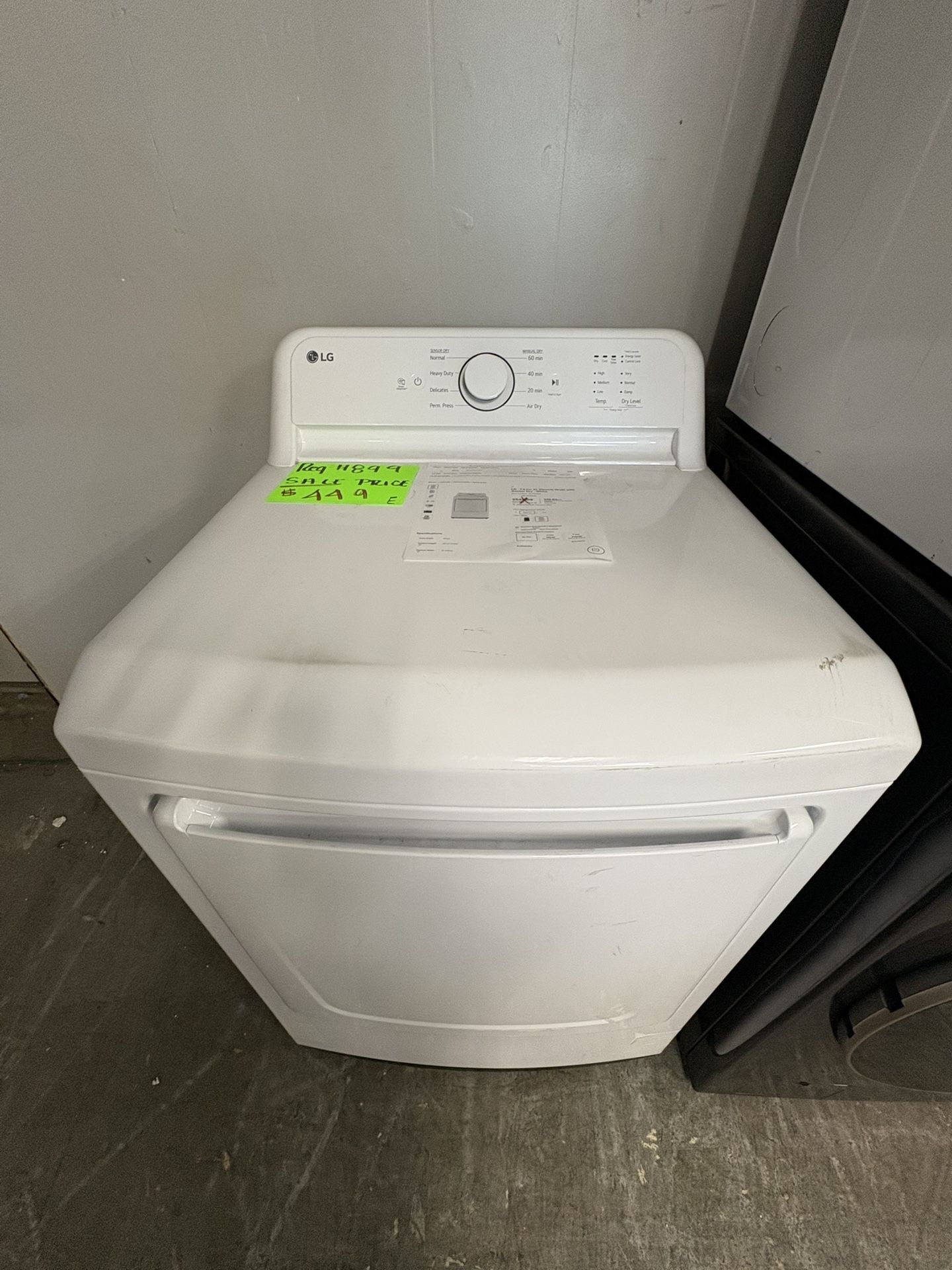 Lg Electric Dryer Last One