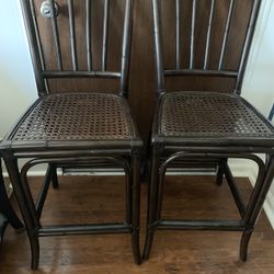 Bamboo Bar Chairs