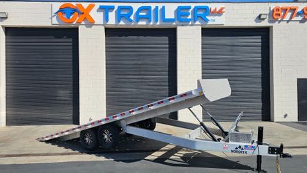 NORDTEK FLAT-BED DECK-OVER TILT 8.5x22 TRAILER TDM 14K GVWR
