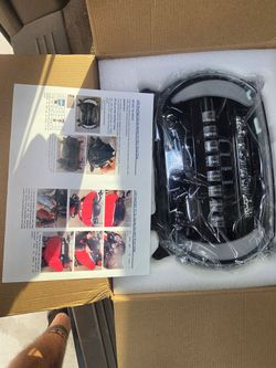 Shark Demon 2 LED Headlight Kit by Custom Dynamics, designed specifically for Harley-Davidson Road Glide motorcycles.