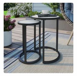 Nesting Round End Table