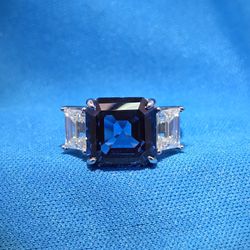 Moissanite 2.24 ctw Square Ring 