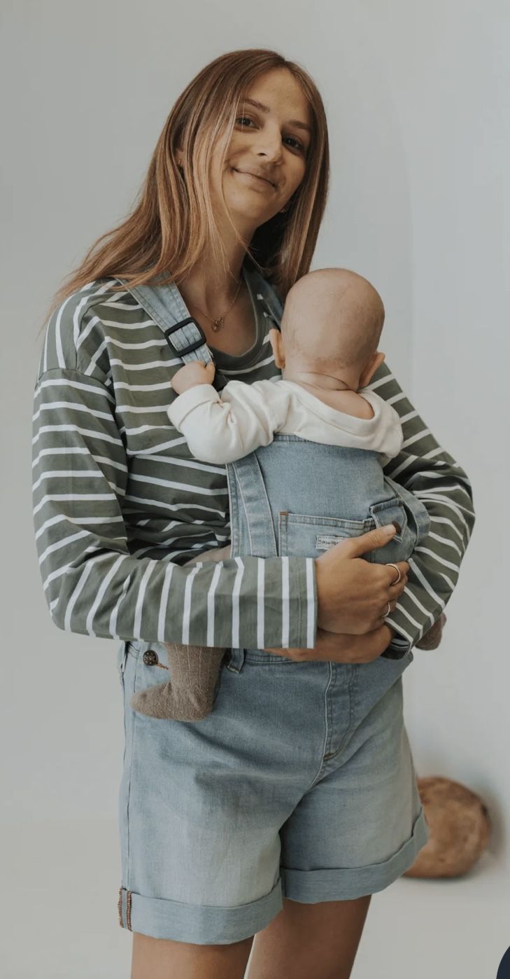Mumsie Maternity and Baby Carrying Overalls Size S