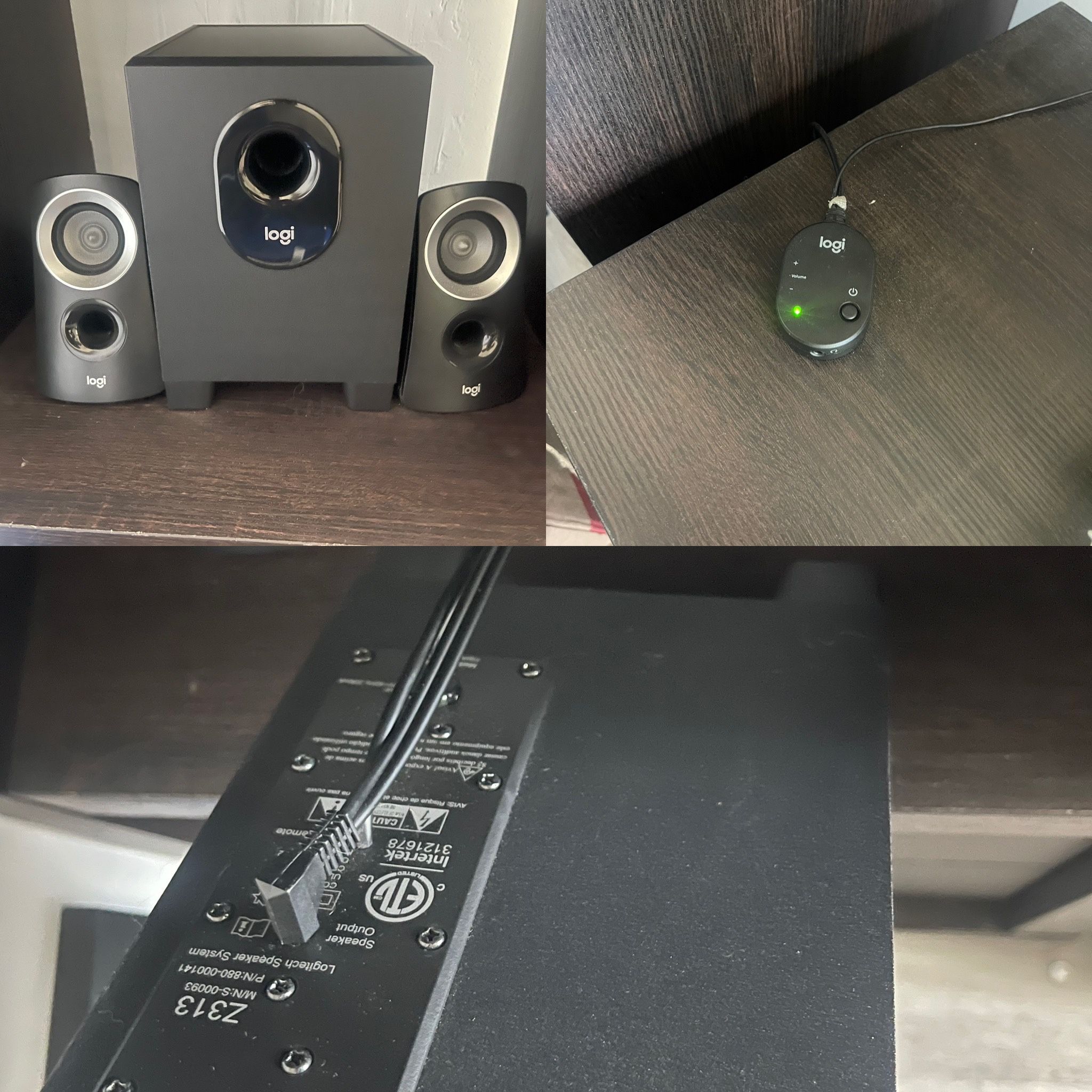 Speakers And Subwoofer