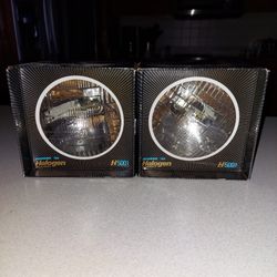 TW0 SYLVANIA H5001 HALOGEN HEADLIGHTS NEW FACTORY SEALED IN BOXES 