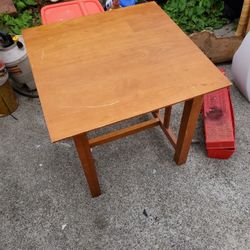 End Table Wood 