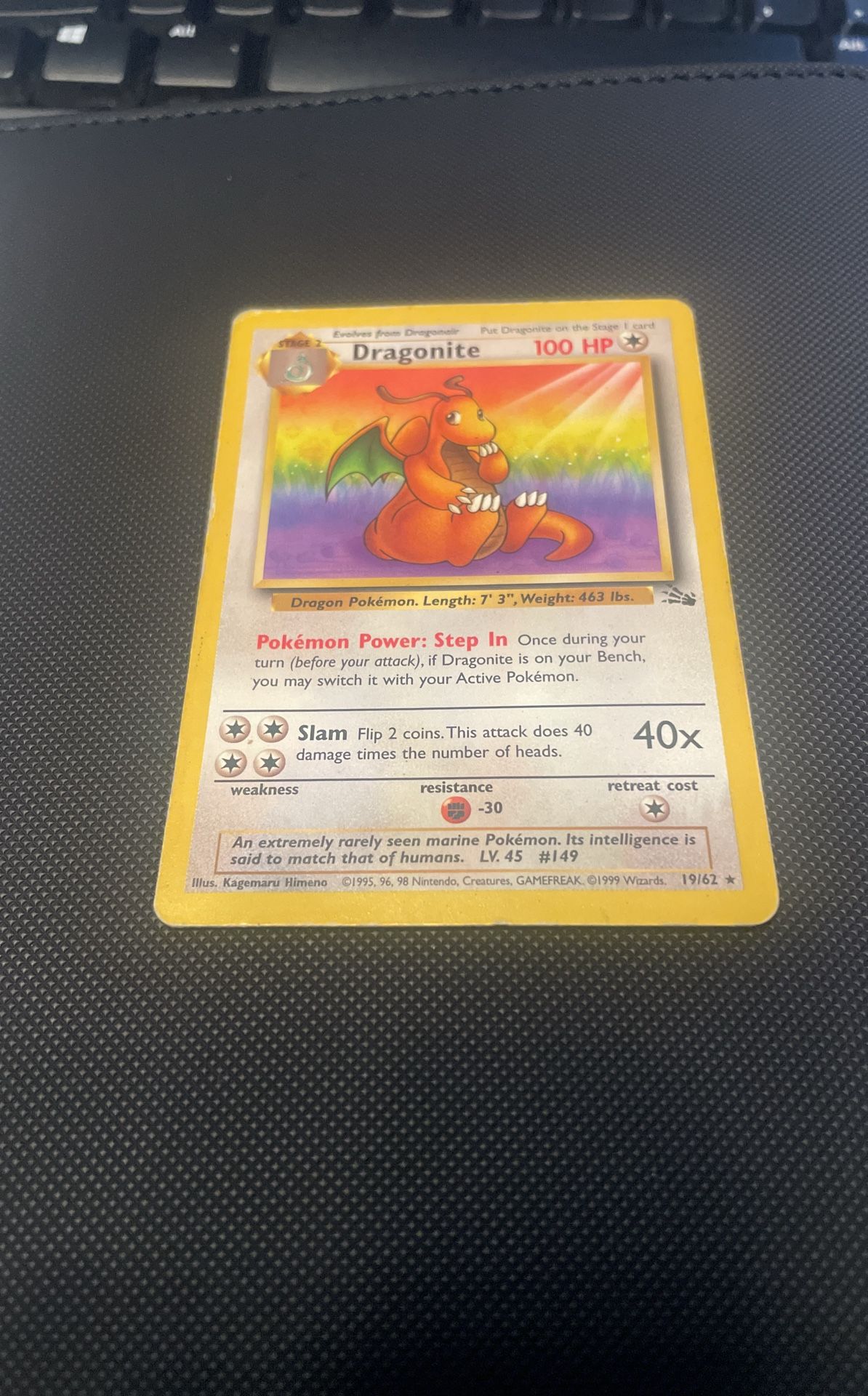 Dragonite Fossil 19/62