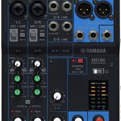 $65 .Yamaha 6 Channel Mixer