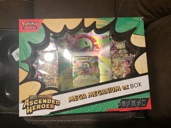 Mega evolution ascended heroes mega megamium ex box