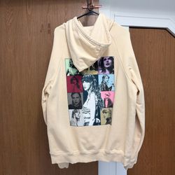NEW Large TAYLOR SWIFT | THE ERAS TOUR II BEIGE HOODIE