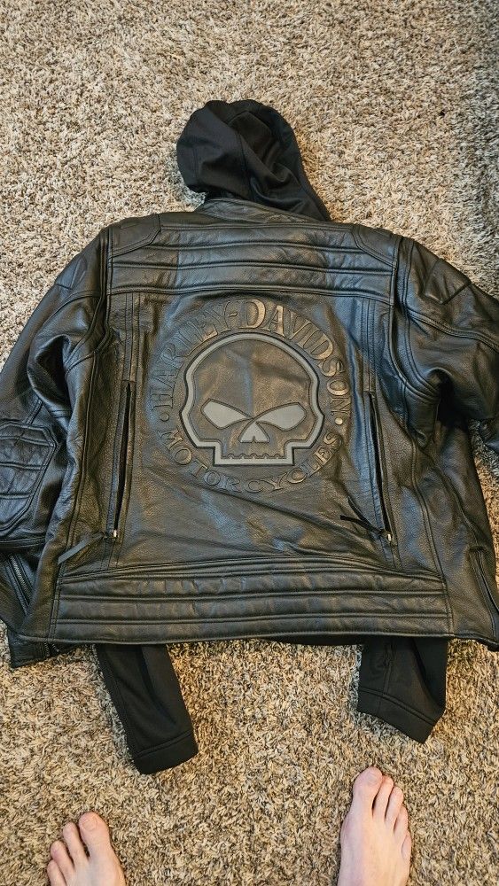 HD Leather Auroral II Jacket XL