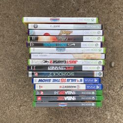 Xbox One And Xbox 360 Games