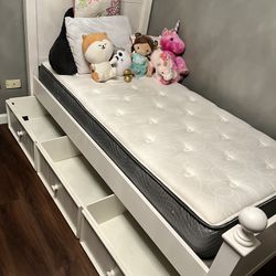 Twin Princess Bed Set With Dresser