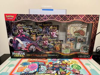 Pokémon Great Tusk Iron Treads EX Paldaen Fates Premium Collection SEALED