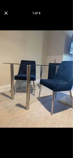Dining room table and chairs