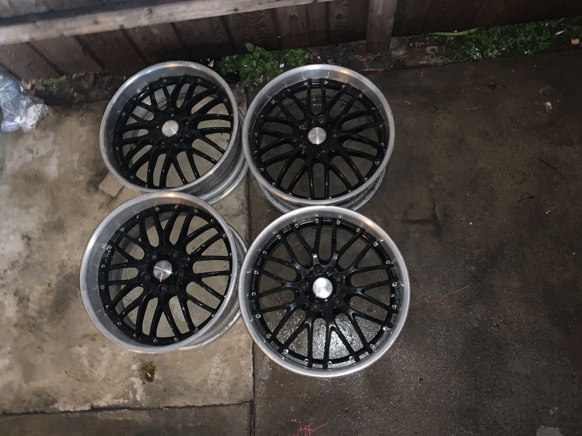 19 Maya 3pc staggered wheels rims