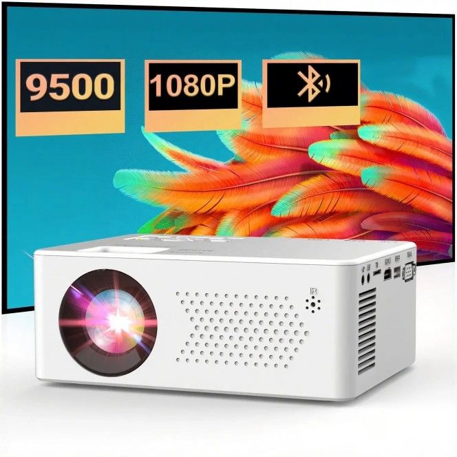 NEW - Projector With Bluetooth