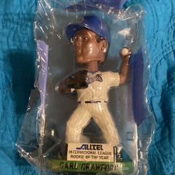 Brand new Carl Crawford  Alltel international  league rookie  of the year