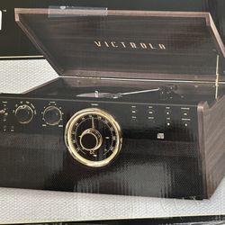 Victrola 6 In 1 Music Center, Turn Table Record Player