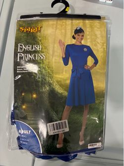 Adult English Princess Costume