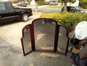 Ethan Ellen semi-adjustable mirror