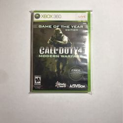 Xbox 360 Call Of Duty 4 Modern Warfare CIB 