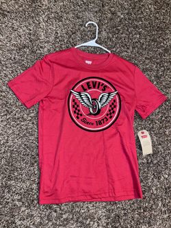 Red Levi  graphic t-shirt