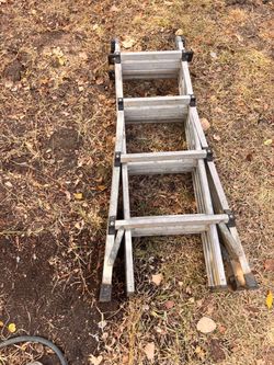 COSCO Multi-Position Aluminum Ladder – 17/18 Ft