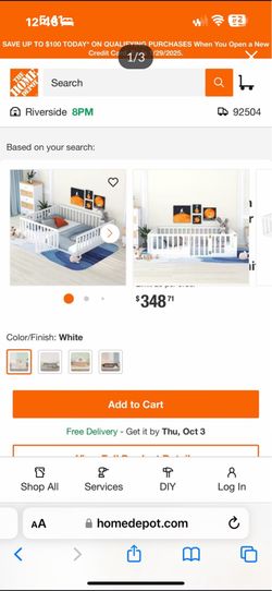Queen floor Bed ! With mattress
