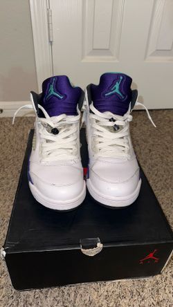 Grape Air Jordan 5 Sz 8.5