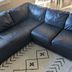FREE Leather Sectional Couch