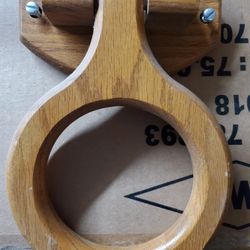 Wood Towel Rack & Towel Holder