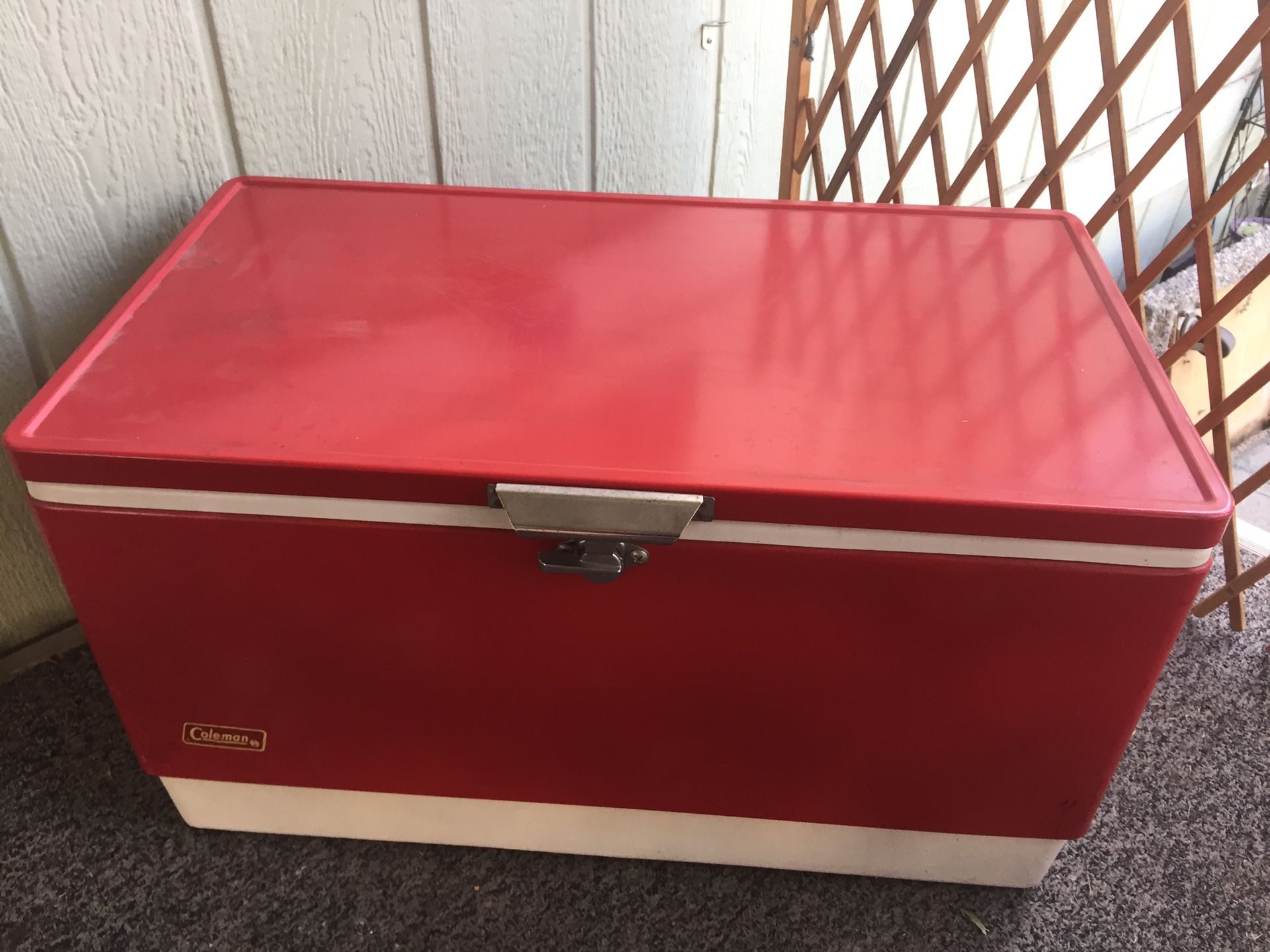 Vintage Coleman Cooler